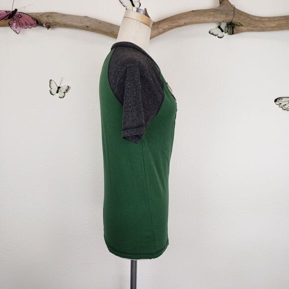 American eagle outfitters distressed raglan tee - Picture 6 of 7